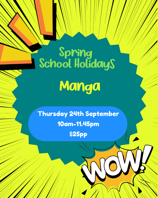 Thursday 24th September| Manga | 10am-11.30am
